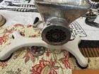 Vintage Enterprise No Clamp Food Chopper Meat Grinder With Plates