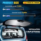 Rear Window Glass Lift Supports Struts Shocks 4608 Fit For Explorer 1991-2001 