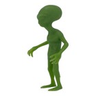 The Gray Alien Area 51  3 Pack  - Ho Scale 1 87 - Green