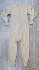 Vintage 1930 40 s Faith Mills Heathered Wool cotton Union Suit - Men   s S - Euc