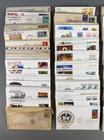Dad s Stamp Collection  First Day Covers Olympics  Military  Patriotic  Historic