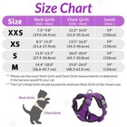 Rabbitgoo Cat Pet Harness Dog Adjustable Escape Proof Reflective Vest Purple S