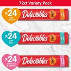 Hartz Delectables Squeeze Up Cat Treat Variety Pack 72 Tubes