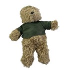 Justin Timberlake Small Stuffed Bear With Hat And Shirt 