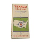 Texaco Road Map 1934 Alabama Georgia Florida