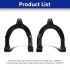 2pcs Front Upper Control Arm Kit For Tesla Model 3 2017-23 Model Y 2020-23