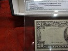 1985 Fr 2075-l T-dollar Twenty  20 Note Cga Grade 35 - Error Overprint On Back