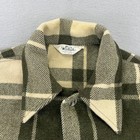 Vintage Woolrich Jacket Mens Medium Plaid Wool Button Up Outdoors 70s