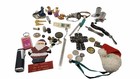 Vintage Antique Junk Drawer Lot Civil War Relics Coins Jewelry Buttons Curios