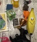 Vintage Gumball   Cracker Jack Charms Plastic Toys Collectibles Lot Of 22