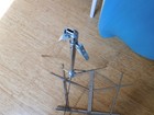 Hamilton Music Stand Chrome Folding Adjustable Height Usa