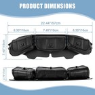 Windshield Bag 3-pocket For Electra Street Glide Flhx Flh Trike Model 1996-2013