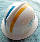 Bell Atlantic Vintage Lineman Hard Hat Msa With Lining