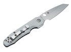 Spyderco The Knife Distributor Exclusive Smock C240alcwp - Alum - Satin Cruwear