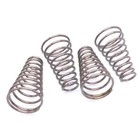 4pcs Wire Dia 1 0mm Steel Coil Conical Helical Compression Spring Length 25mm