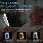 5x Magnifying Glass W  48 Led Light Clarity Handheld Seniors Reading Magnifier
