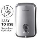 Commercial Stainless Steel Wall Mounted Soap Dispenser  500ml 17oz   Silver