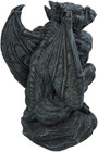 Poised Protector Winged Gargoyle Statue Guardian