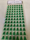 Christmas Crafts Stickers 3d Christmas Glitter Foam Mini Trees 84p Glitter Trees