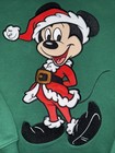 2025 Disney Christmas Santa Mickey Mouse Green Hoodie Sweatshirt 2xl Bnwt