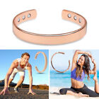 Pure Copper Bracelet Magnetic Heal Therapy Arthritis Bracelet Pain Relief Bangle