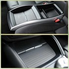 For 2007-2014 Bmw X5 X6 E70 E71 2pc Console Cup Holder Roller Blind Cover Tray