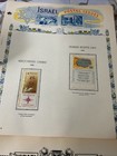 Israel- -1958- -lot Of 20-stamps On Singles blocks  On Album Pages-mh mnh  i06