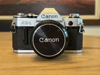 Canon Ae-1 35mm Slr Film Camera W  Fd 50mm F 1 8 S c  Lens - Tested Working