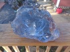 Glass Rock Slag Clear Sapphire Blue 26 6 Lbs Zz82 Landscaping Aquarium