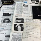 Vintage Polaroid Automatic 100 Land Camera With Case  Timer  Flash  Bulbs  More