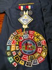 Vintage 1980-1990 Boy Scouts Of America Uniform Shirt W  Numerous Patches   Pins