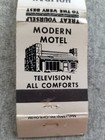 Holiday Motel Bronx New York All Comforts Vtg Matchbook Cover