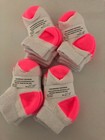     12 Pair Baby Girl  Toddler   pink  Performance Brand  Socks 2t- 4t Lqqk   