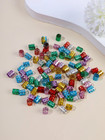 240 Pcs Hair Jewelry For Women Braids  Dreadlock Beads Hair Decorations Aluminum
