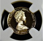 British Virgin Islands  Gold Proof 25 Dollars 1984-fm  Pf69 Uc Ngc  Mintage 97  