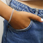 925 Sterling Silver 5mm Double Link Charm Bracelet And Anklet For Women And Men