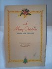 Vintage Christmas Sunshine s 5     10   Department Santa s Play Book