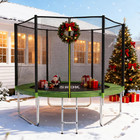 Trampoline For Kids 400lbs Outdoor Trampoline With Net-astm Approved Trampoline