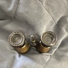 Lemaire Paris Brass Antique Opera Glasses Binoculars Black Finish Pre-1930