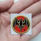 Bacardi Rum Usa Fledermaus Bat B  gelflicken Patch Brand New Free Shipping Rare