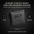 Leather Golf Utility Pouch     Premium Leather