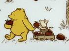 Disney Winnie The Pooh   Piglet Autumn Leaves 10 5  Dinner Plates  set Of 4  New