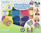 New  Perler Bead Fun 8000 Bead Fused Bead Kit 8009 40  Projects