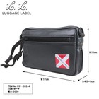 Yoshida Bag Luggage Label Luggage Label Pouch  liner  951-09244 1  Black