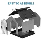 Mirapet Durable Waterproof Plastic Dog House - Indoor Outdoor - Small - New