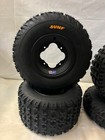 Dwt A5 Black Front Rear Rims Wheels Sunf  Tires Trx 450r 400ex 250r Ltr450 Z400