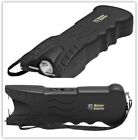 Stun Master Blaster Police Defense Black Stun Gun Rechargeable Led Flashlight
