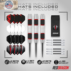 Axis Professional Darts Set - 85  Tungsten Darts With Flights  Shafts   Wallet 