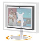 Rotating Stand For Echo Show 15 21 - Adjustable Height  Tiltable Holder  Easy In