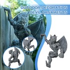 Wall Art Hanging Resin Gargoyle Ornaments Outdoor Garden Adornment Home Decor